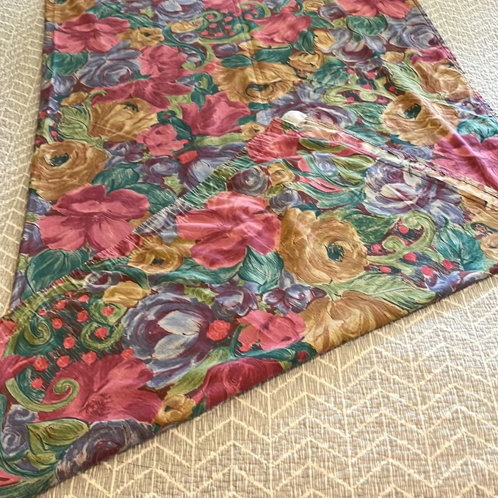Antique Shower curtain/ Firm Price
